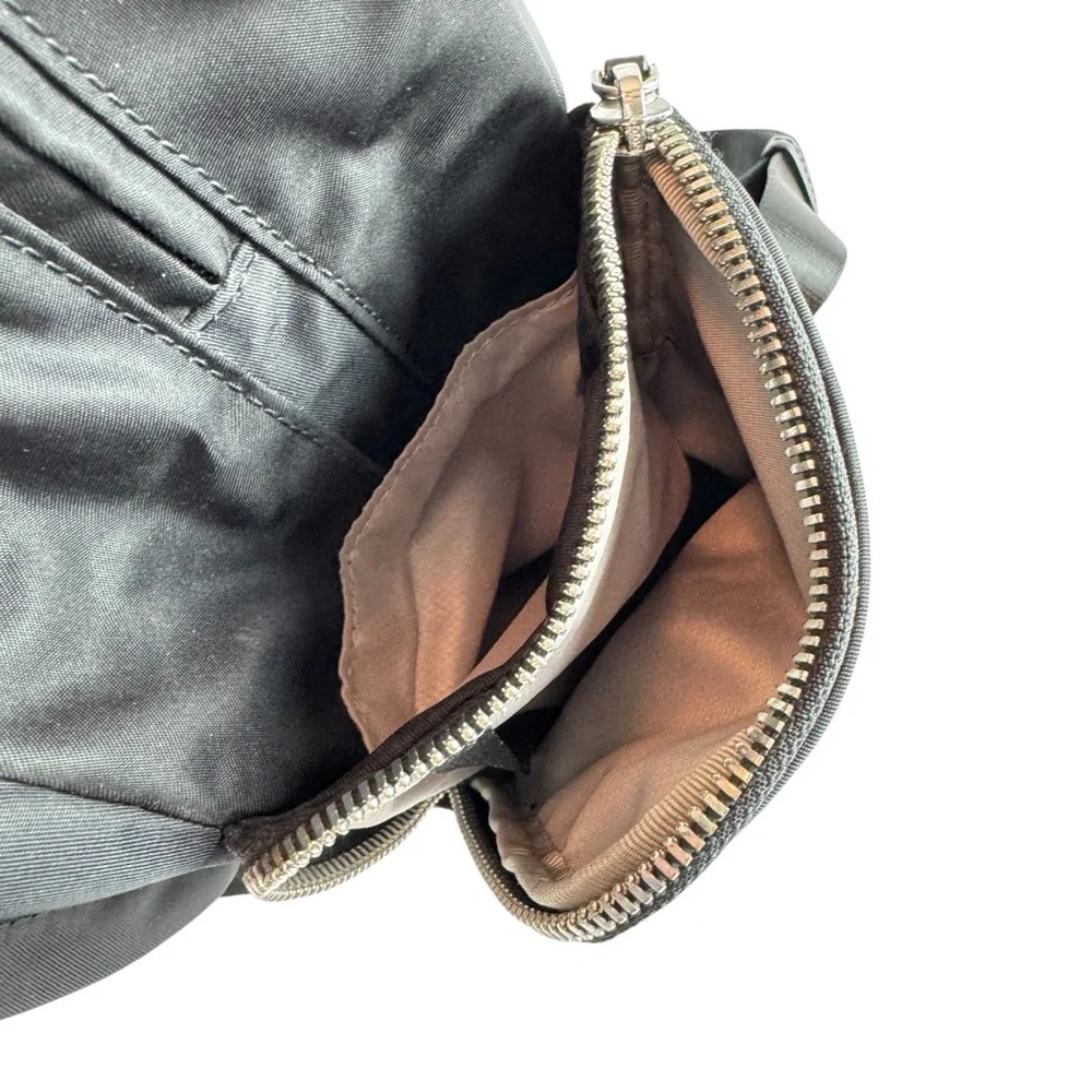 Tumi Carson Backpack, Black w/Silver Hardware - Picture 10 of 12